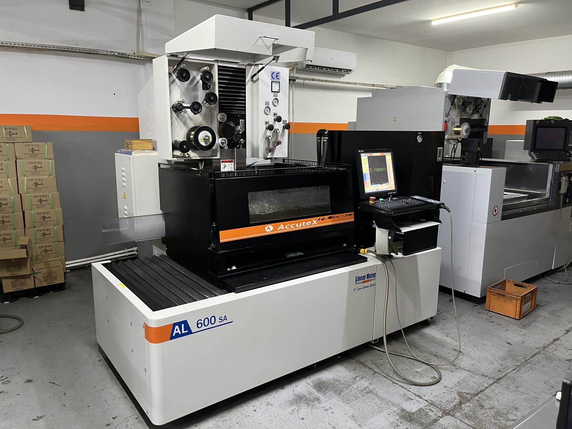 Accutex AL600SA 2019 Model CNC Tel Erozyon